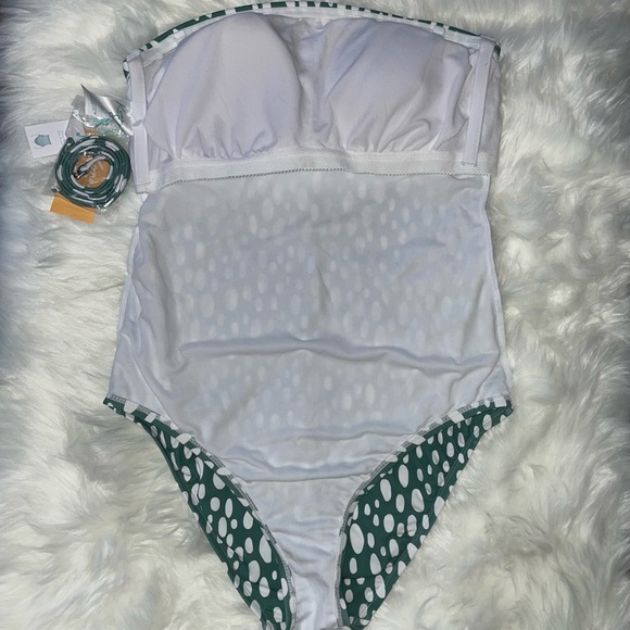 Sold Kona Sol-  Medium Coverage Halter/Bandeau One Piece M - Picture 4 of 4